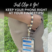 Load image into Gallery viewer, Clip &amp; Go Beaded Wristlet Nina Collection