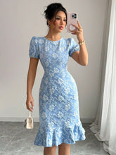 Load image into Gallery viewer, Summer Slim Fit Sheath Knee Length Office Casual All Matching Dress