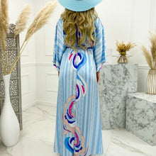 Load image into Gallery viewer, Women Clothing Spring Summer Casual Vacation V neck Printed Dress