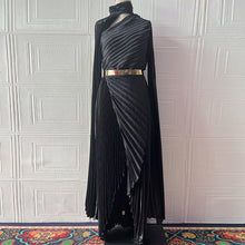 Load image into Gallery viewer, Summer Long Shawl Split Graceful Formal Dress Belt Dress