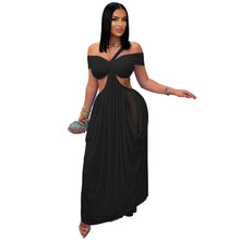 Load image into Gallery viewer, Women Wear Sexy Bandeau Slim Fit Sheer Mesh Dress