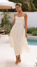 Load image into Gallery viewer, Women Clothing Floral Sexy Strap Backless Vacation Dress