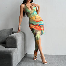 Load image into Gallery viewer, Women Autumn Sexy Backless Lace up Dress