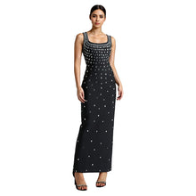 Load image into Gallery viewer, Women Wear Drilling U Collar Sleeveless Sheath Tight Dress