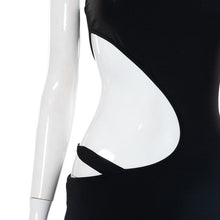 Load image into Gallery viewer, Sexy Exposed Dress Autumn Sexy Sling High Slit Dress Women Clothing Now