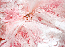 Load image into Gallery viewer, Unique Pet Feather Tutu Dog Lace Dress Princess Dress Pink Swan for Wedding Party Birthday Festival One Piece