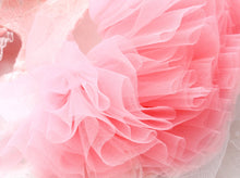 Load image into Gallery viewer, Unique Pet Feather Tutu Dog Lace Dress Princess Dress Pink Swan for Wedding Party Birthday Festival One Piece