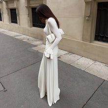 Load image into Gallery viewer, Spring Women Elegant Dress Elegant Design Sexy Lace Stitching Slim Fit Maxi Dress