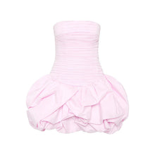 Load image into Gallery viewer, Personalized Socialite Dress Spring Tube Top High Waist Pleated Design Pettiskirt Dress Women