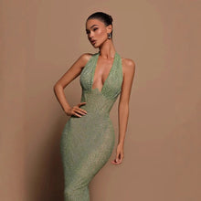 Load image into Gallery viewer, Popular Sexy One Shoulder Sequined Sheath Slim Fit Cocktail Annual Party Party Evening Dress