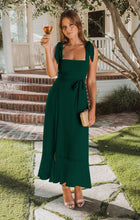 Load image into Gallery viewer, New Elegant Fashion Women Clothing Rope Split Dress French High Sense