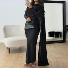 Load image into Gallery viewer, Elegant High Grade Long Sleeved Hip Dress Women Clothing Autumn Winter