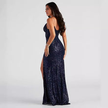 Load image into Gallery viewer, Women Cocktail Nightclub Club Beaded Elegant Sequ Dress