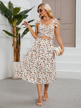 Load image into Gallery viewer, Women Clothing Spring Summer Printed Halter Dress Holiday Beach Dress