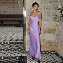 Load image into Gallery viewer, Women Sexy Dress Solid Color Sexy Dress