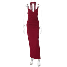 Load image into Gallery viewer, Strap Dress Ribbon Elegant Sexy Slim Dress