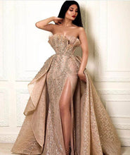 Load image into Gallery viewer, Women Sexy Tube Top Large Swing Dress Elegant Evening Dress