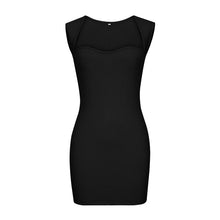 Load image into Gallery viewer, Spring Summer Women Clothing Sexy Nightclub Dress Sleeveless Knitted Hip Spaghetti Straps Dress