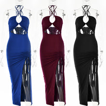 Load image into Gallery viewer, Dress Sexy Sexy Dress Party Hollow Out Cutout Dress