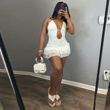 Load image into Gallery viewer, Sexy Women Clothing Dress Autumn Lace up Lace Cake Type Backless Sexy