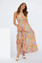 Load image into Gallery viewer, Women Dress Sexy Halter Backless Holiday Jumpsuit Beach Dress