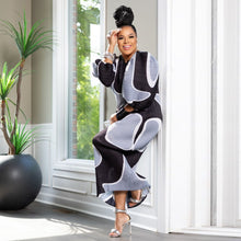 Load image into Gallery viewer, Women Wear Lantern Sleeve Pleated Dress