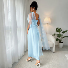 Load image into Gallery viewer, Women Clothing Summer Free Silk Scarf Cami Dress Elegant Slim Sheath Dress