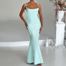 Load image into Gallery viewer, Elegant Evening Dress Hip Spaghetti Straps Dress Women Clothing Summer