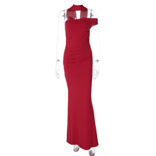Load image into Gallery viewer, Women Summer Slim Fit Backless Ribbon Shoulder Tube Top Dress
