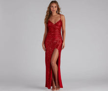 Load image into Gallery viewer, Sequin Sling Dress Summer Host Cocktail Sexy Prom Evening Dress