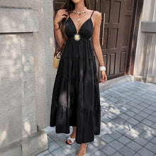 Load image into Gallery viewer, Women Clothing Summer Elegant Easy Matching Sling Long Dress