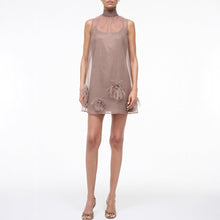 Load image into Gallery viewer, Spring Autumn Lace up Sleeveless Dress Party Casual Zipper Women Dress