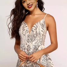 Load image into Gallery viewer, Sexy Sequined Dress Summer Beaded Dress