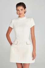 Load image into Gallery viewer, Elegant Slim Slimming round Neck Beaded Classic Dress Women
