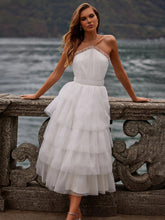Load image into Gallery viewer, Women Sleeveless Halter Dress Backless Dress