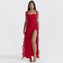 Load image into Gallery viewer, Spring Sexy Slim Fit High Slit Ribbon Sexy Cami Dress for Women