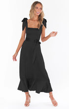 Load image into Gallery viewer, New Elegant Fashion Women Clothing Rope Split Dress French High Sense