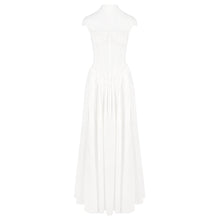 Load image into Gallery viewer, Arrival Women Clothing White Light Semi Transparent Chiffon Large Swing Dress Fairy Long