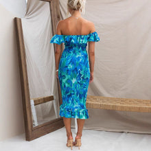 Load image into Gallery viewer, Summer off Shoulder Lace Skinny Sheath Elegant Sexy Dress