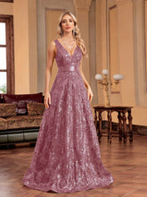Load image into Gallery viewer, Deep V Plunge Dress Sexy Dress Backless Slim Fit Fishtail Bridesmaid Cocktail Evening Dress Women