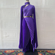 Load image into Gallery viewer, Summer Long Shawl Split Graceful Formal Dress Belt Dress