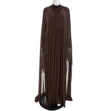 Load image into Gallery viewer, Women Clothing Pullover Backless Long Sleeves Ribbon Dress Mesh Long Wrap Slim Fit Two Piece Sets
