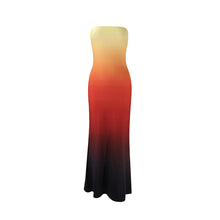 Load image into Gallery viewer, Summer High Class Elegant Sexy Bandeau Slim Fit Long Holiday Dress