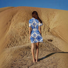 Load image into Gallery viewer, Summer Trade Casual Women Clothing Printed Lace up Dress