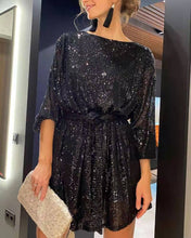 Load image into Gallery viewer, Festival Party Sparkling Beaded Dress Dinner Set