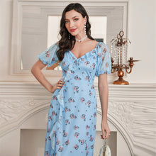 Load image into Gallery viewer, Fashionable Elegant Women Clothing French High Waist Dress