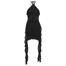 Load image into Gallery viewer, Summer Women Clothing Solid Color Slim High Waist Street Halter Backless Dress