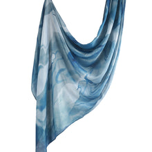 Load image into Gallery viewer, Elegant Watercolor Marble Print Headscarf Hijab (MH178)