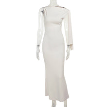 Load image into Gallery viewer, Spring Elegant Sexy Sheath Dress Simple Lace up Dress Women Clothing