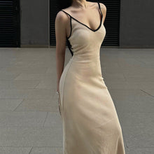 Load image into Gallery viewer, Women Clothing Summer Fashionable Elegant Sexy V neck Midi Strap Dress